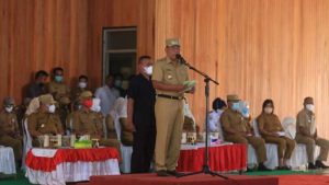 Berikut Poin-poin Pada Apel Perdana di Bolmut