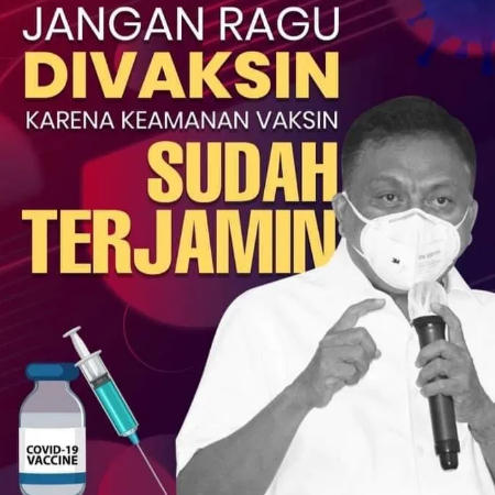 Gubernur Sulut Olly Dondokambey Ajak Masyarakat Ikut Divaksin 5 Gubernur Sulut Olly Dondokambey Ajak Masyarakat Ikut Divaksin