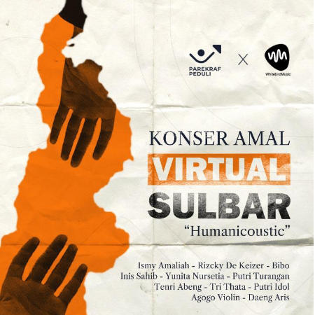 AMSI-Parekraf Peduli Gelar Konser Amal For Sulbar