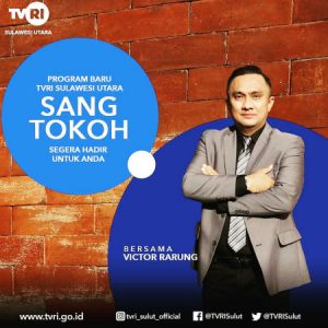 Victor Rarung Host ‘Sang Tokoh’, Program Unggulan TVRI