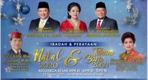 Sore Ini Perayaan Natal dan Tahun Baru Parlemen Digelar