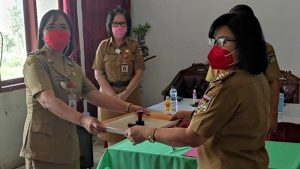 Isje Supit Serahterimakan Jabatan Camat Langowan Utara