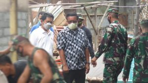 Maurits Mantiri Instruksikan Kader PDI P Bitung Siaga Bencana