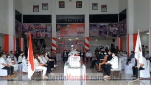 Penghargaan Terakhir Pemkab Mitra, ‘Telly Tjanggulung’ Diabadikan sebagai Nama Atrium Kantor Bupati