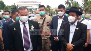 Penghormatan Pemkab Mitra Luar Biasa, Elly Lasut Sebut James Sumendap Berhati Lembut