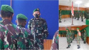 Dipimpin Kasdim, Kodim 1302/Minahasa Gelar Mutasi Jabatan