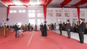 Pemkab Mitra Gelar Pelantikan dan Pengambilan Sumpah Janji Jabatan Eselon II