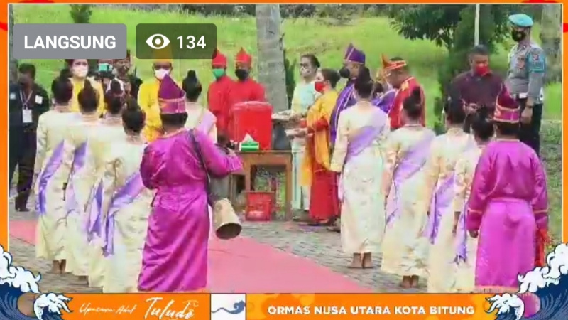 Ormas Nustar Bitung Gelar Tulude dan Hadirkan Wali Kota Bitung Terpilihnya