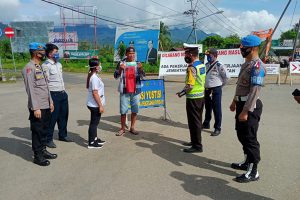 Tak Bermasker, 16 Warga Dapat Pembinaan dari Polres Boltim