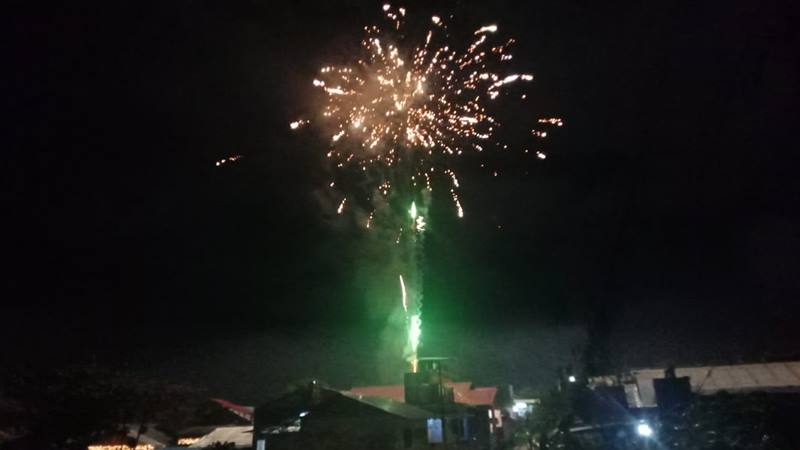 Dilarang! Kembang Api Tetap Bergemuruh di Manado
