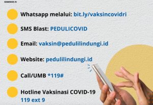 Registrasi Vaksin dapat dilakukan Secara Online
