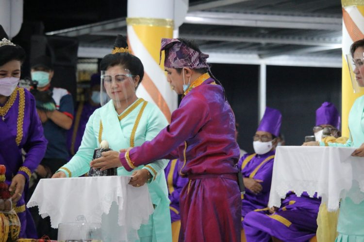 Ditengah Wabah COVID-19, Upacara Adat Tulude Peringatan HUT ke-596 Kepulauan Sangihe Berlangsung Sederhana Namun Penuh Makna