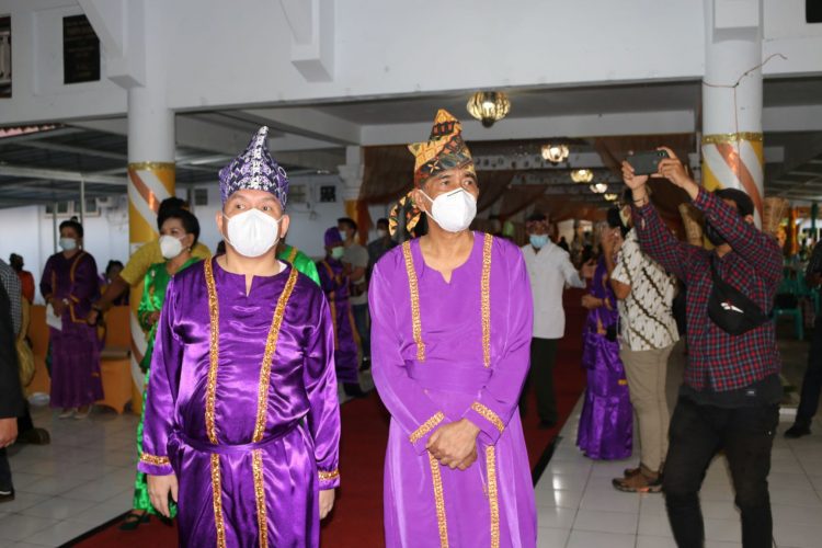 Ditengah Wabah COVID-19, Upacara Adat Tulude Peringatan HUT ke-596 Kepulauan Sangihe Berlangsung Sederhana Namun Penuh Makna