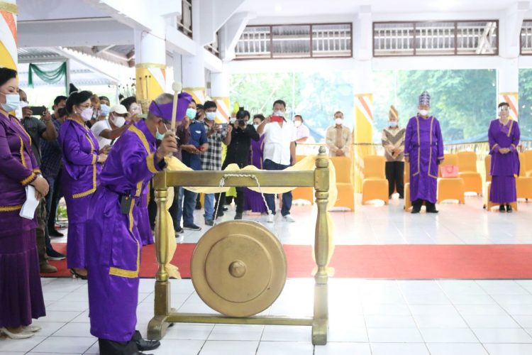Ditengah Wabah COVID-19, Upacara Adat Tulude Peringatan HUT ke-596 Kepulauan Sangihe Berlangsung Sederhana Namun Penuh Makna
