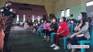 Sosialisasi Empat Pilar MPR-RI, Senator Maya Rumantir Beri Motivasi Bagi Warga Kakaskasen Satu