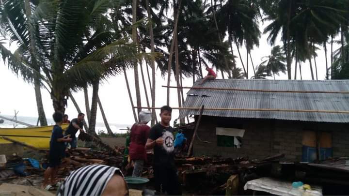 Angin Kencang Porak-porandakan Tiga Rumah Warga di Desa Kuala Utara