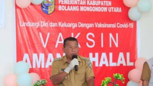 Forkopimda di Bolmut Awali Vaksinasi Covid-19 Tahap Pertama, Depri Pontoh: Ini Bukanlah Obat
