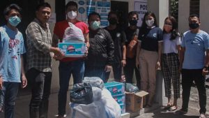Lewat ‘Baku Jaga’, Sulut United Bantu Korban Bencana Banjir