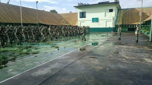 Latihan UTP Umum Kodim 1301/Sangihe Dibuka, Dandim Rachmat Christanto Tekankan Jangan Dijadikan Giat Seremonial Semata
