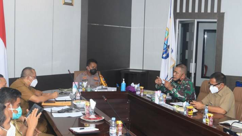 Rapat Penanganan Covid-19 Secara Terpadu di Bolmut Hasilkan Empat Poin