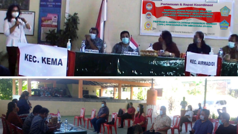 PPDI Sulut Tagih Janji Pemkab Minut Realisasi Operasional ADD dan BHPR