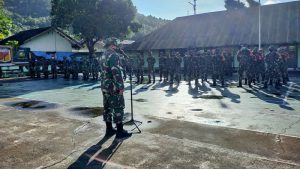 Evaluasi UTP Jabatan Kodim 1301/Sangihe, Dandim Rachmat Christanto: Berpikir Berbuat Yang Terbaik!