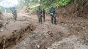 Dipastikan Berlanjut! Dandim 1301/Sangihe Tinjau Lokasi Perintisan Jalan Pananekeng-Utaurano