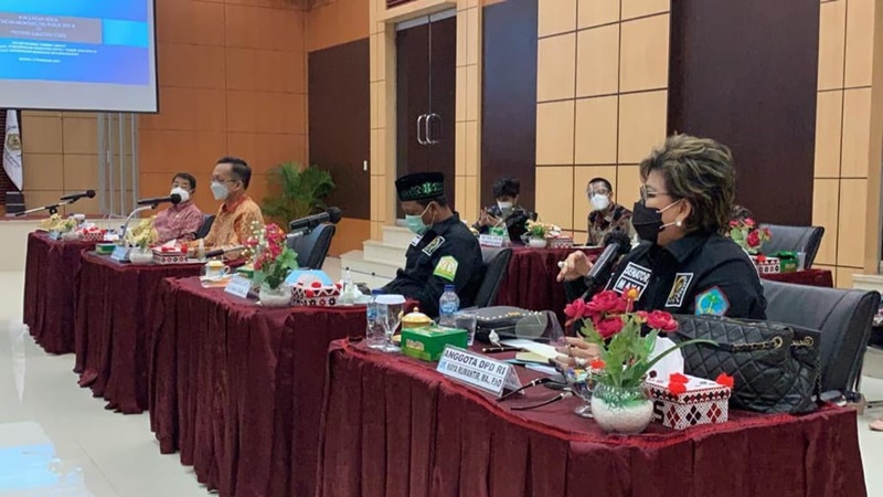 Senator Maya Rumantir Kunjungan Kerja ke Medan