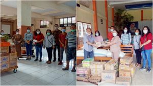 Berempati, GMIM Getsemani Silian Raya Bantu Korban Bencana Manado