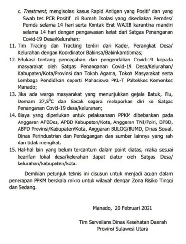 Ini Petunjuk Teknis Pemberlakuan Pembatasan Kegiatan Masyarakat
