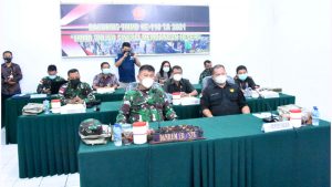 Talaud Jadi Lokasi TMMD ke-110, Danrem 131/Santiago dan Elly Lasut Ikut Rakor Teknis