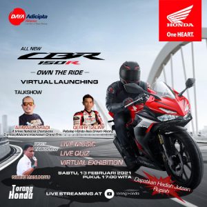13 Februari Nanti, DAW Siap Luncurkan All New CBR150R Secara Virtual