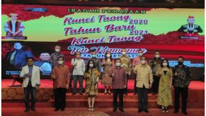 Tou Kawanua Jadi Satu dalam Perayaan Ibadah Kunci Taong dan Tahun Baru