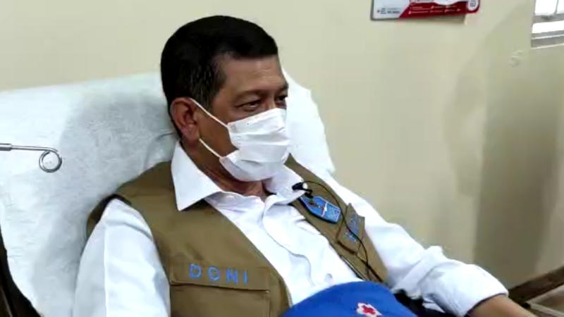 Doni Monardo Donor Plasma Konvalesen