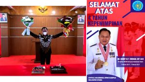 Bersyukur dan Berterimakasih, Noudy Tendean Rayakan 4 Tahun Kepemimpinan di IPDN Sulut