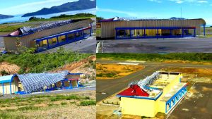 Belum Diresmikan, Atap Ruang Tunggu Bandara Siau Alami Kerusakan Berat