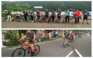 DPK IKAPTK Sangihe Gelar Funbike Rayakan Dies Natalis ke-65 Tahun IPDN
