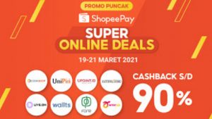Petualangan Games Online Lebih Seru di Promo Puncak ShopeePay Super Online Deals