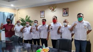KONI Minut Dukung Upaya Bupati Joune Ganda Majukan Prestasi Olahraga