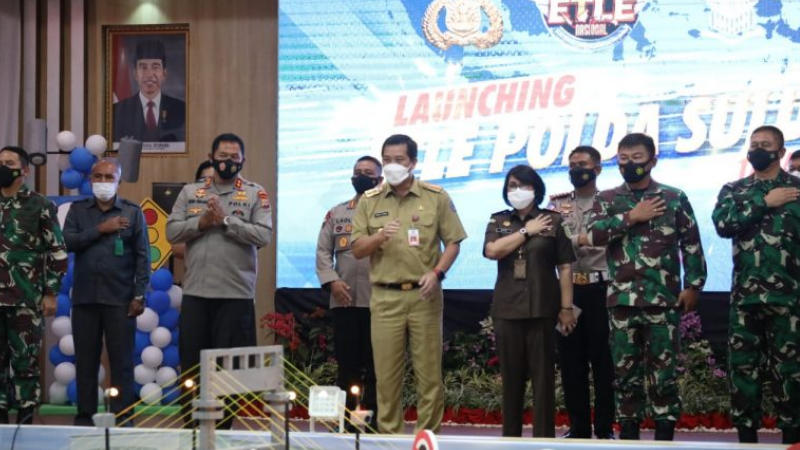 Launching ETLE, Wagub Steven Kandouw Optimis Pendapatan Daerah Meningkat