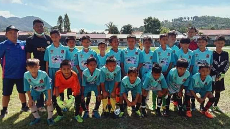 KLiR Dukung Tim Sepak Bola Anak Likupang Raya Berlaga di Kotamobagu