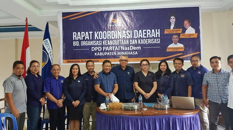 Yulius Patadungan: NasDem Harus Punya Struktur Partai Yang Kuat