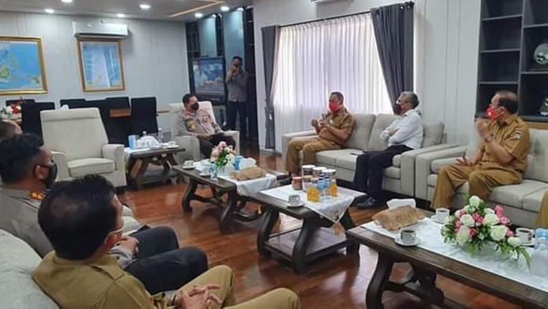 Bupati Royke Roring Undang Kapolda Sulut Berkunjung ke Minahasa