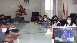 Wakili Bupati, David Lalandos Ikuti Kick Off NSIC 2021 Bank Indonesia