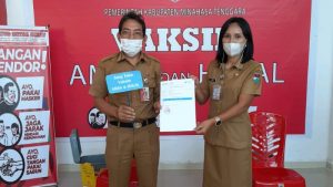 1.767 Pelayan Publik di Mitra Berhasil Divaksin COVID-19