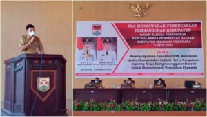 Gelar Pra Musrenbang, Pemkab Mitra Titik Beratkan Pemulihan Ekonomi