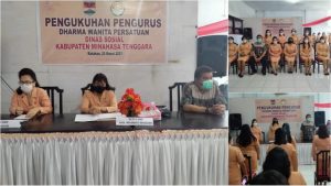 Penguatan Struktural Dilakukan, Lingkan Mumekh Kukuhkan DWP Unit Dinsos Mitra