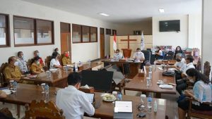 Matangkan Persiapan SMSI 2021, Bupati Royke Roring Rapat Bersama BPMS GMIM