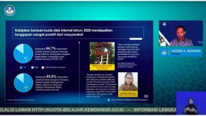 Diumumkan Nadiem Makarim, Kemendikbud Lanjutkan Kebijakan Bantuan Kuota Data Internet