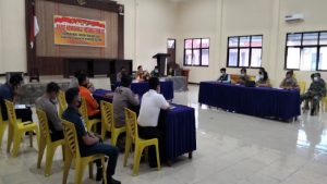 Gelar Rakor Tanggap Bencana Alam, Ini Kata Kapolres Minsel